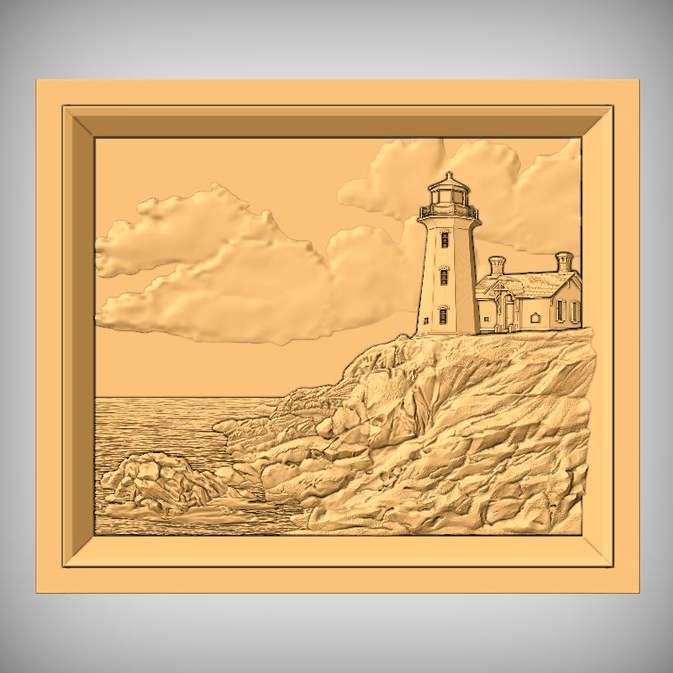 Lighthouse Scenes - AssembledLayout